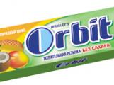 Жевательная резинка ORBIT Тропический микс